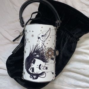 RARE&RETIRED Swarovski Crystal embellishments ‘DJ🎧’ Road Flair by Little Earth